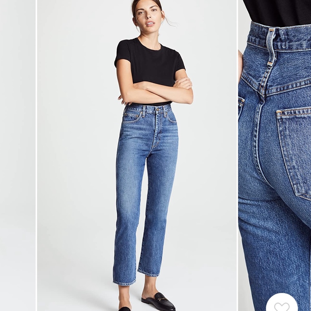 AGOLDE Pinch Waist High Rise Kick Jeans 29